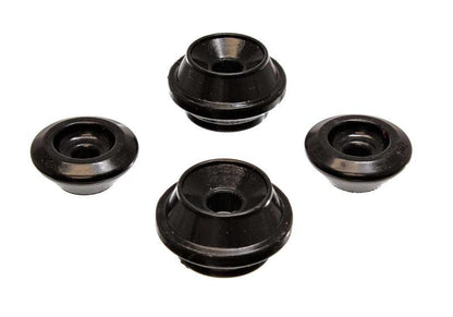 Energy Suspension 83-04 Ford Mustang SVO Black McPherson Strut Tower Bushing Set