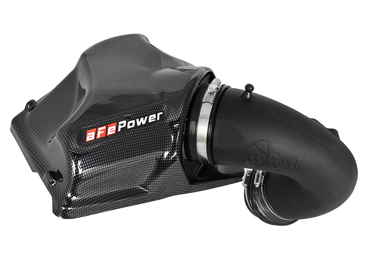 Rapid Induction Cold Air Intake System w/ Pro Dry S Carbon Fiber Filter BMW 330i/430i (F3X) 16-20 L4-2.0L (t) B46/B48 aFe Power