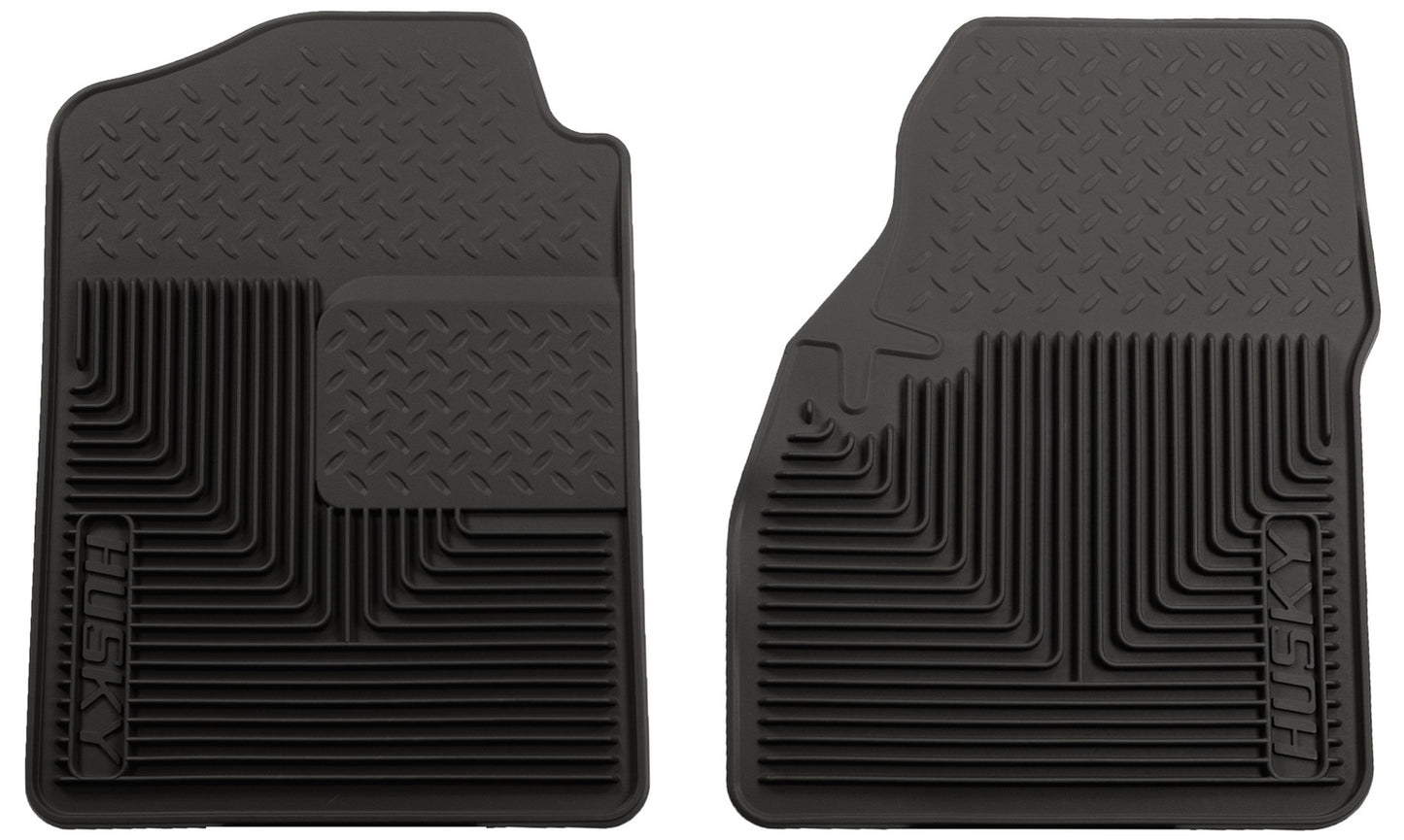 Heavy Duty Floor Mats Front Floor Mats For 1999-2009 Silverado/Sierra 1500/2500 HD/3500 Husky Liners