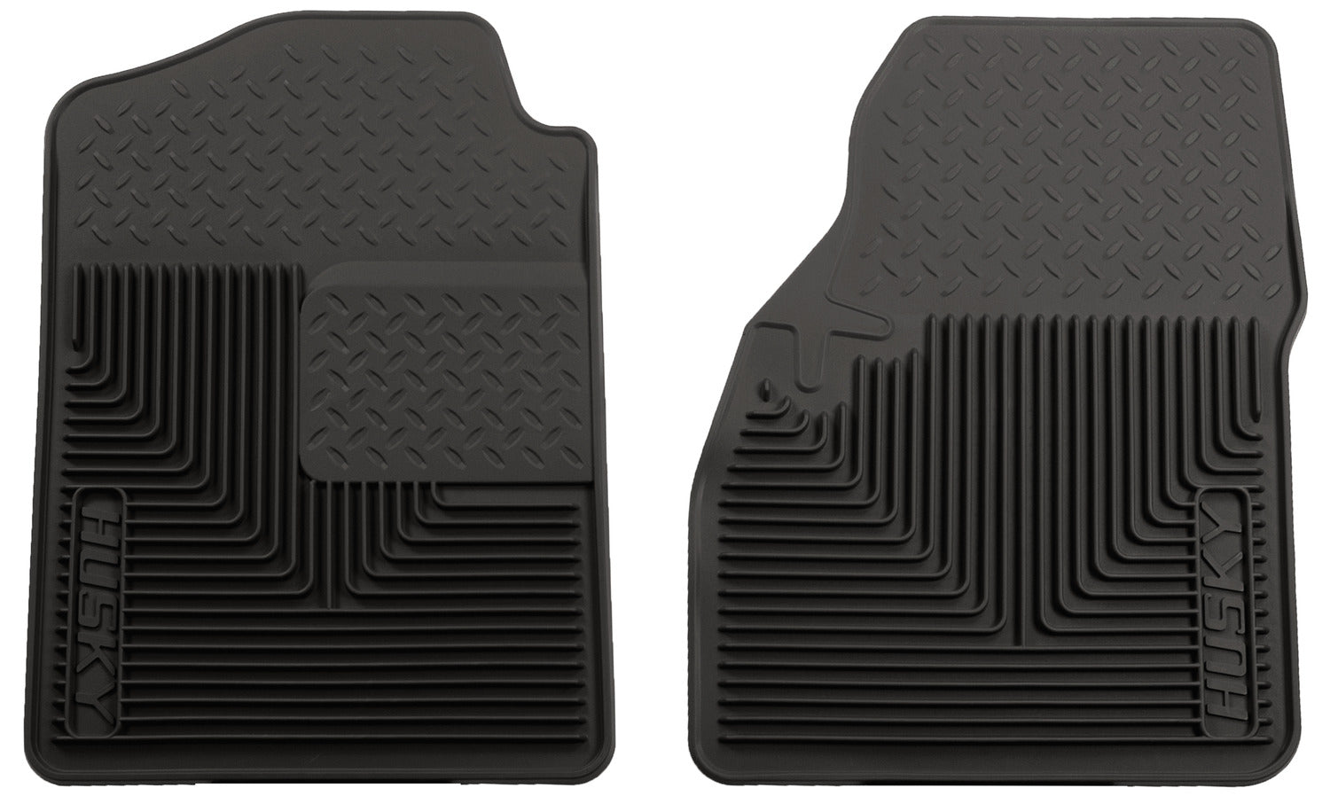 Heavy Duty Floor Mats Front Floor Mats For 1999-2009 Silverado/Sierra 1500/2500 HD/3500 Husky Liners