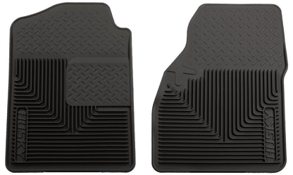 Heavy Duty Floor Mats Front Floor Mats For 1999-2009 Silverado/Sierra 1500/2500 HD/3500 Husky Liners