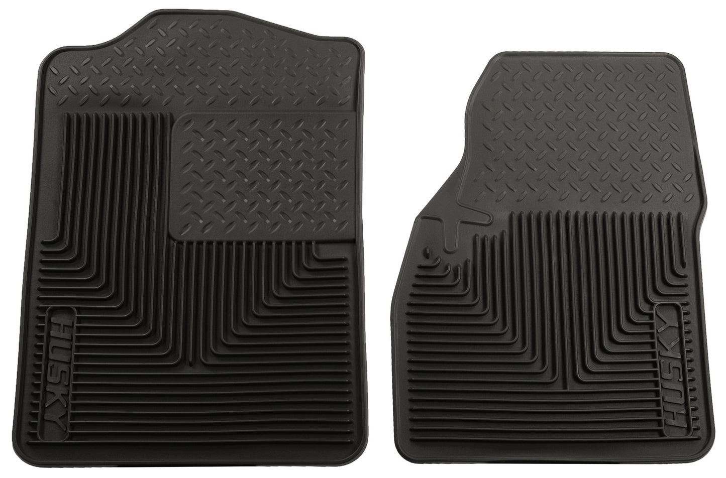 Heavy Duty Floor Mats Front Floor Mats For 1975-2002 C20, K20, K10 Suburban, F-150, F-250 HD, F-350, Blazer Husky Liners