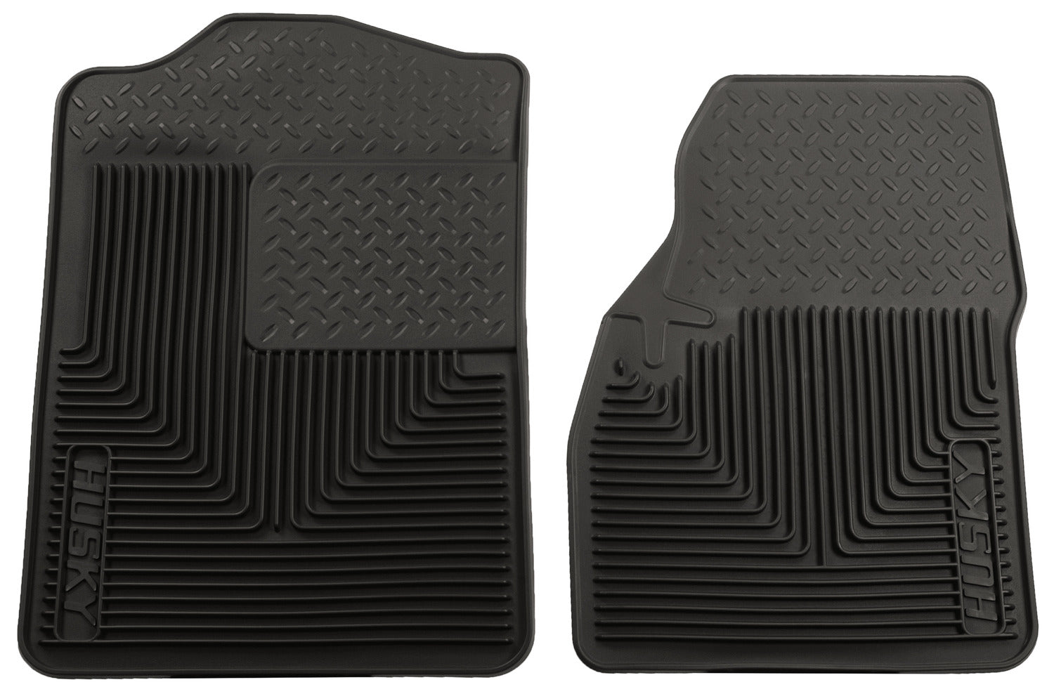 Heavy Duty Floor Mats Front Floor Mats For 1975-2002 C20, K20, K10 Suburban, F-150, F-250 HD, F-350, Blazer Husky Liners