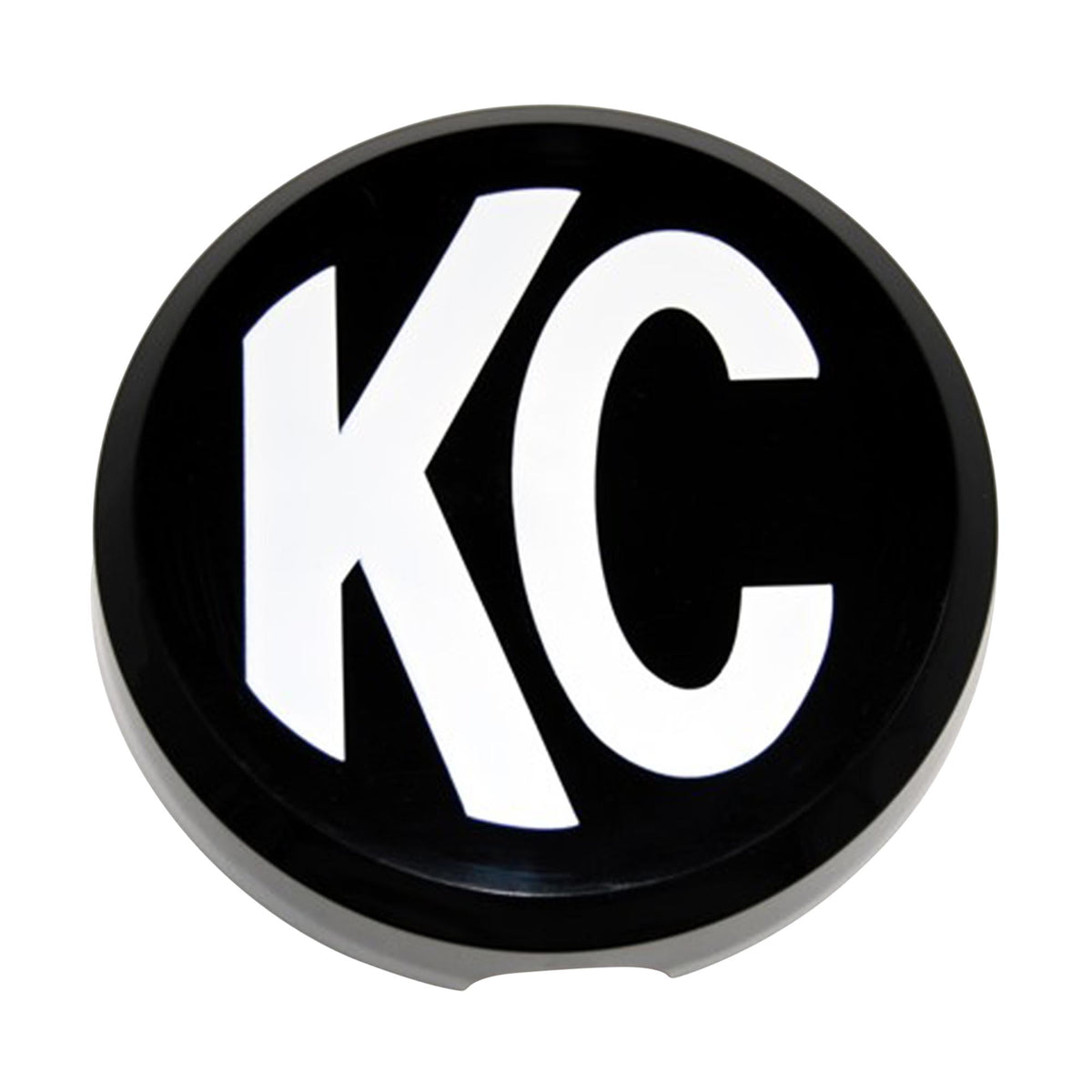 Cover 6 Inch Plastic Black/White Each KC HiLiTES