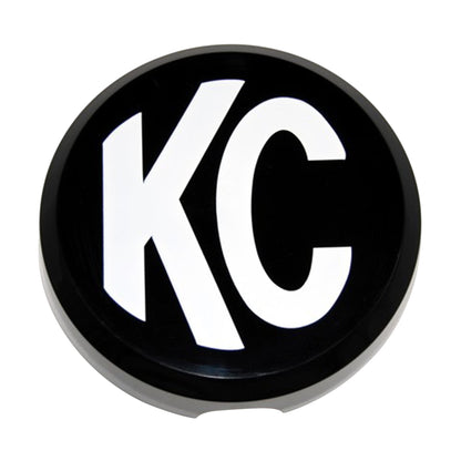 Cover 6 Inch Plastic Black/White Each KC HiLiTES