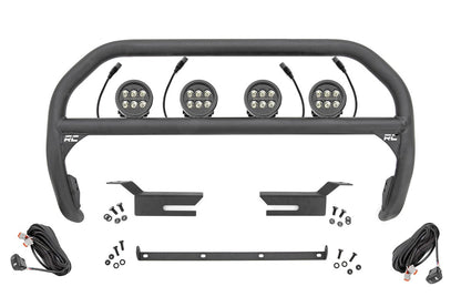 Nudge Bar | 3.5 Inch Round Led (x4) | Ford Bronco 4WD (2021-2026)