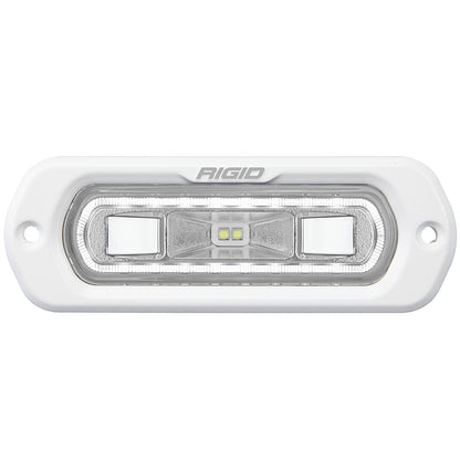 SR-L Series Marine Spreader Pod 2 Wire Flush Mount White With Halo RIGID Industries