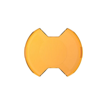 SlimLite 6 Inch Light Shield Spread Beam Amber KC HiLiTES