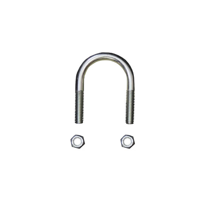 U-Bolt Front Round 0.3125 Inch Diameter Incl. Nylon Insert Lock Nut Skyjacker