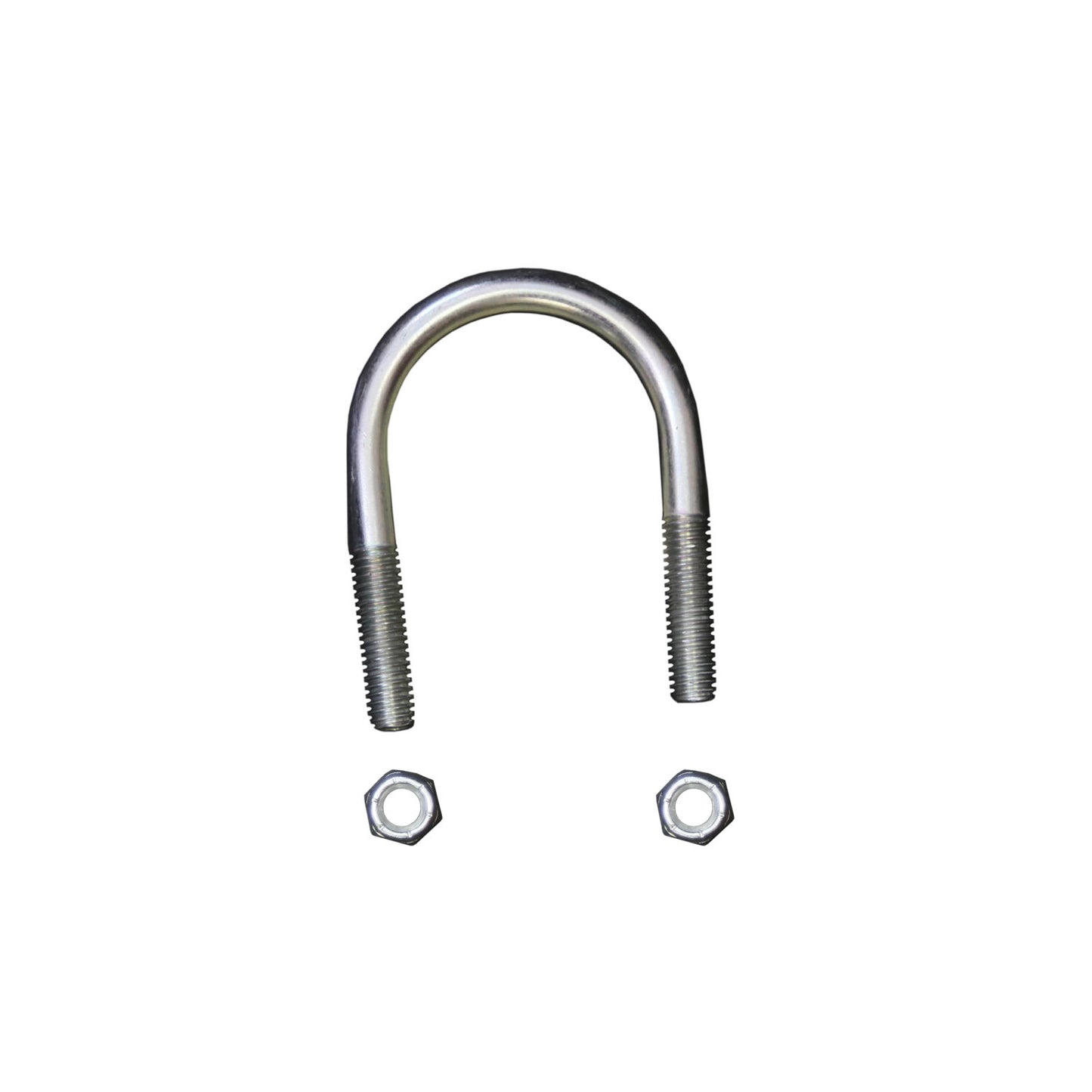 U-Bolt Front Round 0.3125 Inch Diameter Incl. Nylon Insert Lock Nut Skyjacker