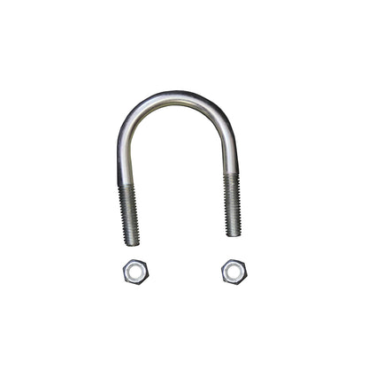 U-Bolt Front Round 0.3125 Inch Diameter Incl. Nylon Insert Lock Nut Skyjacker