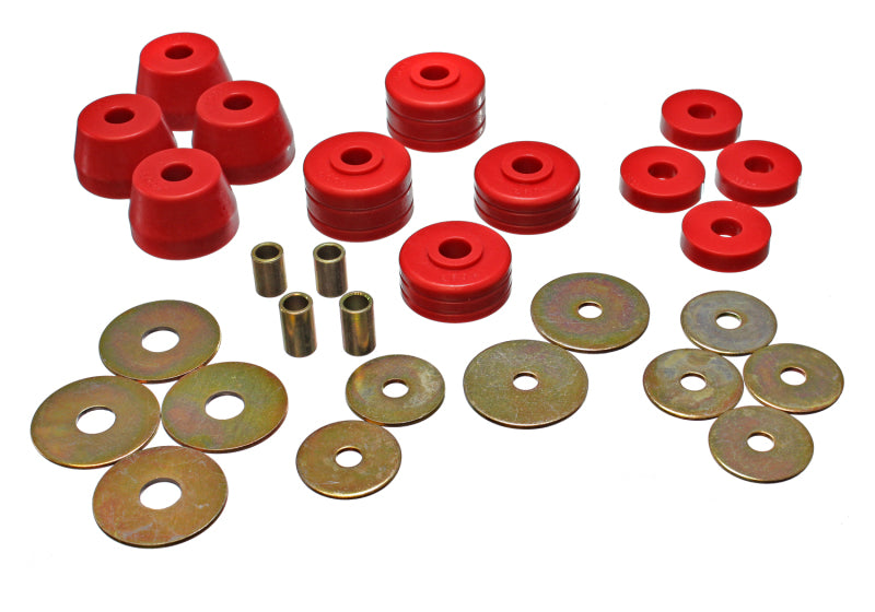 Energy Suspension 72-93 Ram Charger Body Cab Mount Set