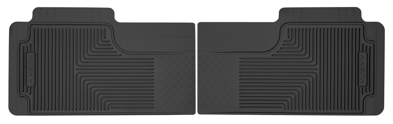 Heavy Duty Floor Mats 2nd Or 3rd Seat Floor Mats 32 x 16 Inches Trimmable Husky Liners