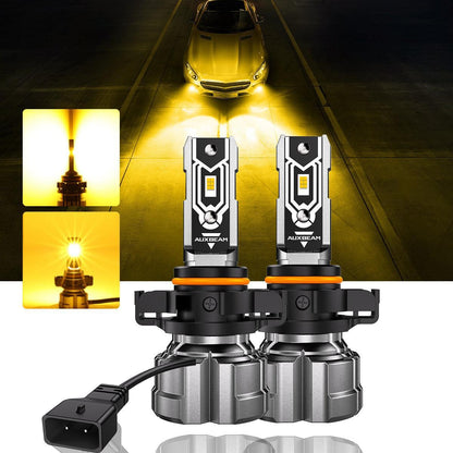 For 2007-2013 Yukon XL 2500 F-16 Plus Series Built-in Canbus Automotive Grade 14000LM LED Light Bulbs High Low Beam Bundle