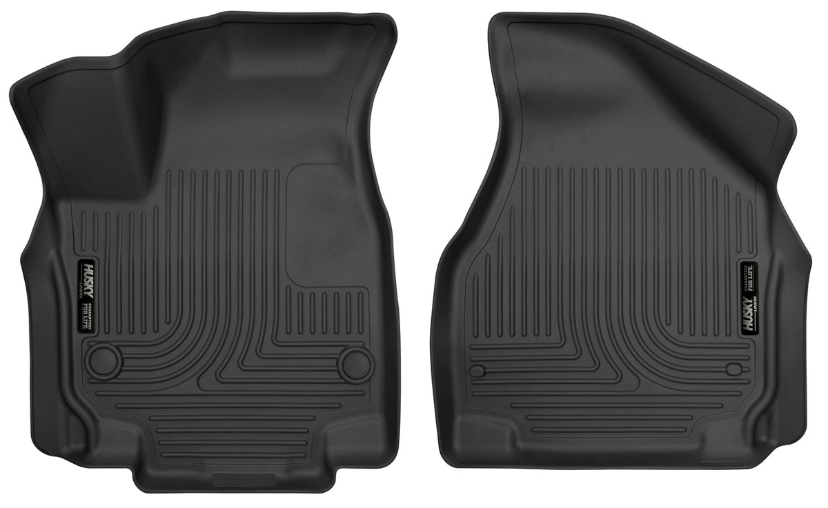 X-act Contour Front Floor Liners For 2017-2025 Pacifica/Voyager Husky Liners