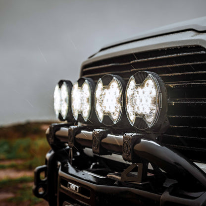 SlimLite 8 Inch LED Light Shield Clear KC HiLiTES
