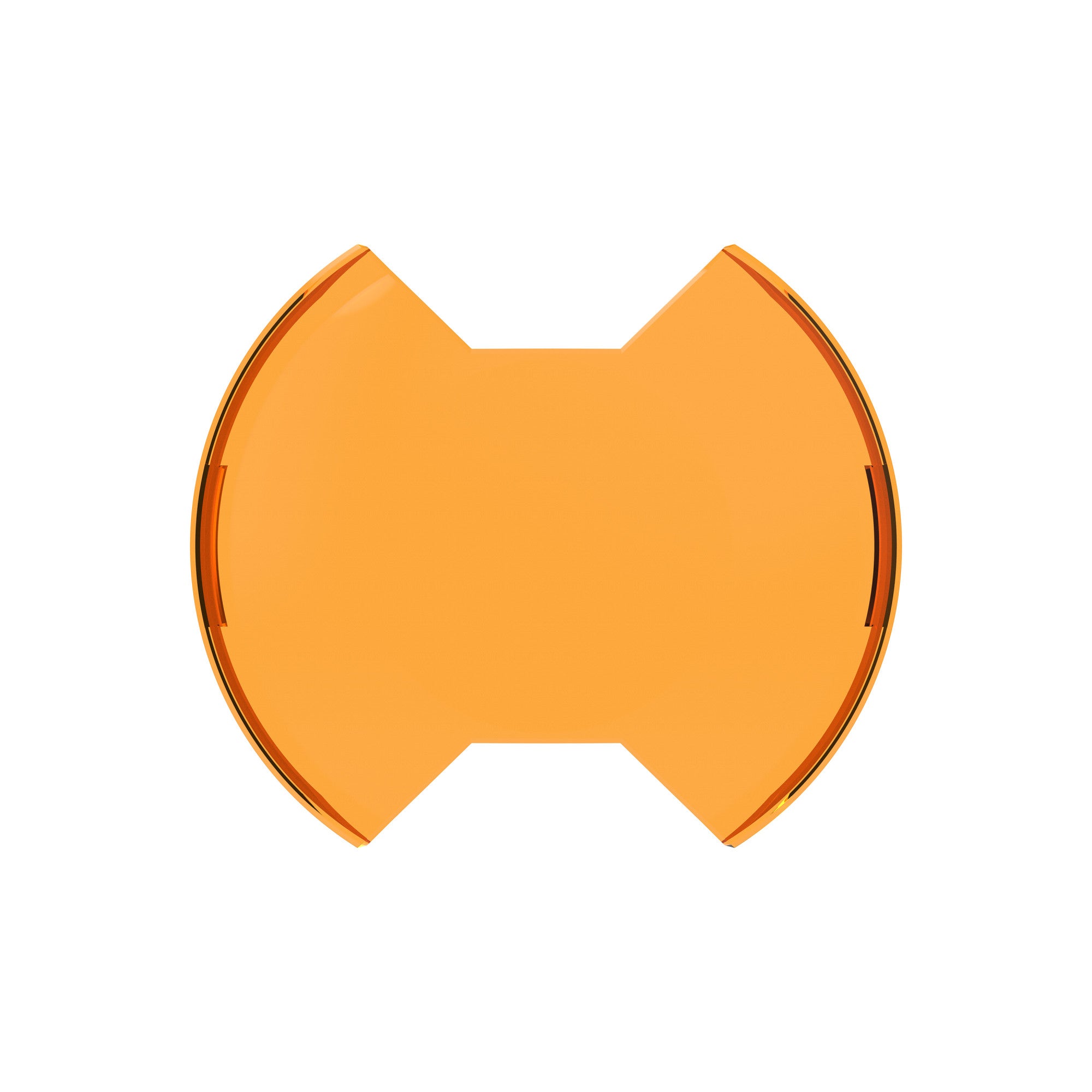 SlimLite 8 Inch LED Light Shield Amber KC HiLiTES