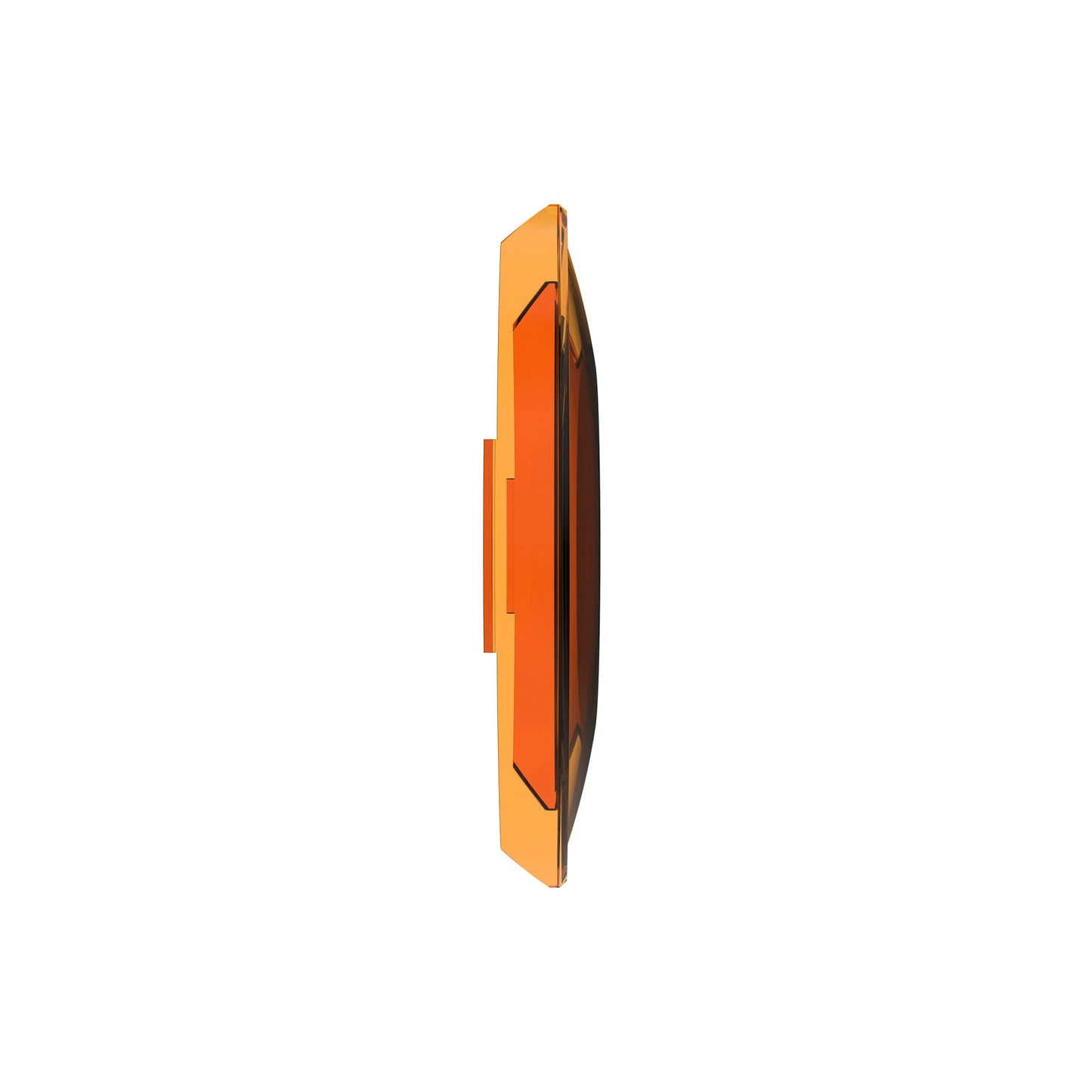 SlimLite 8 Inch LED Light Shield Amber KC HiLiTES