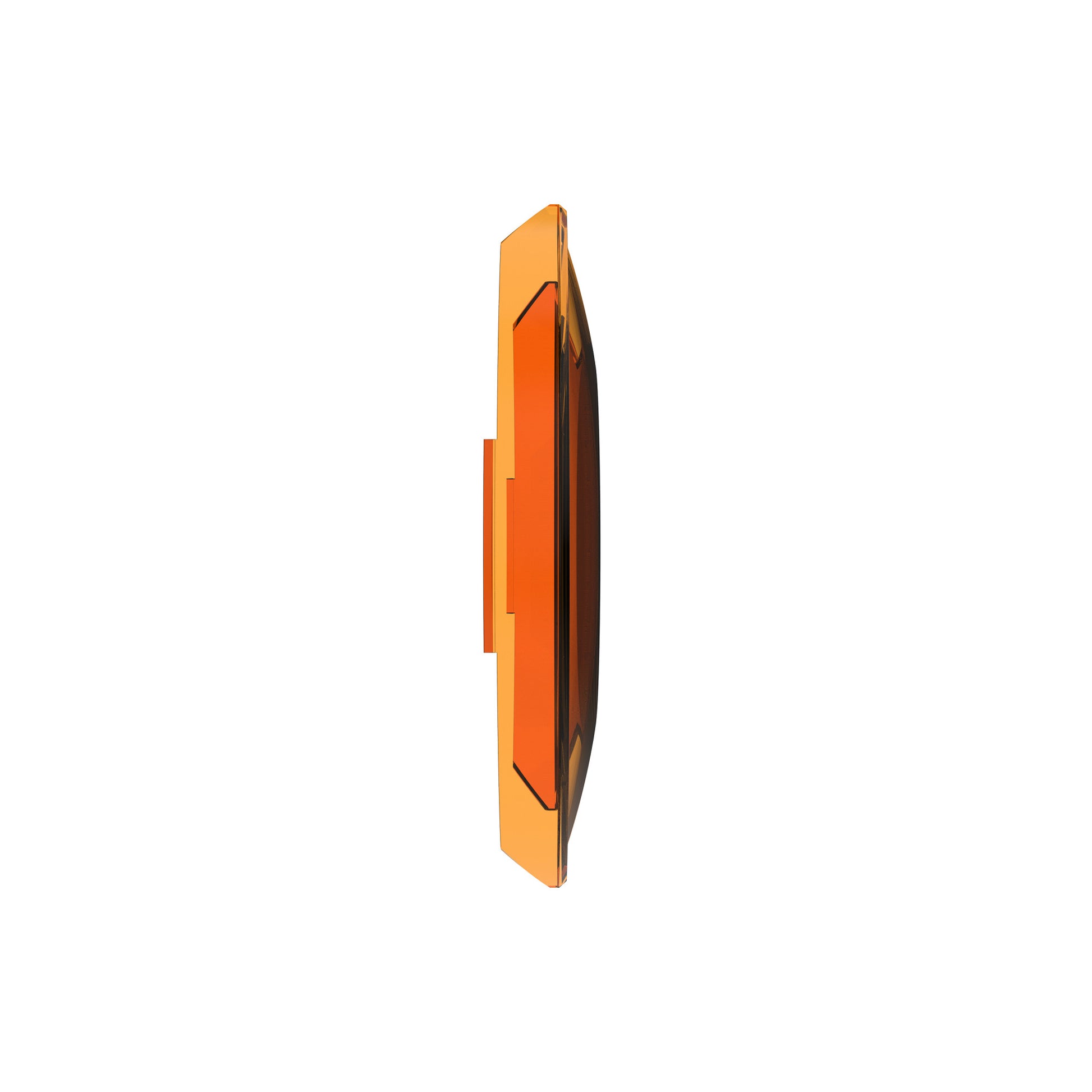 SlimLite 8 Inch LED Light Shield Amber KC HiLiTES