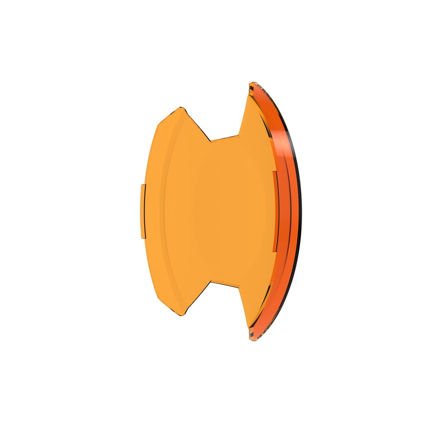 SlimLite 8 Inch LED Light Shield Amber KC HiLiTES