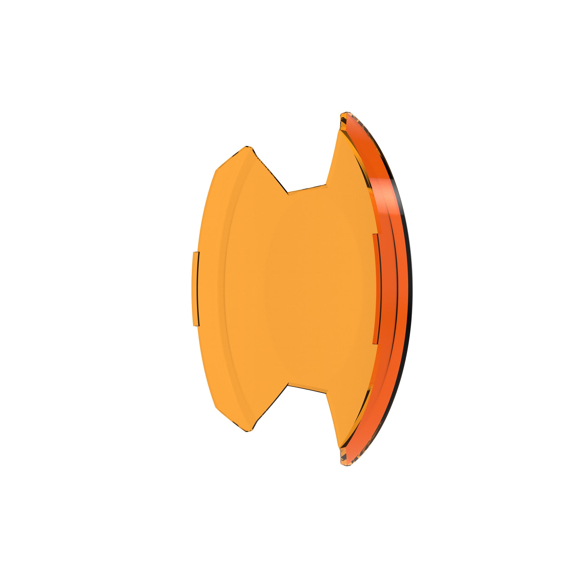 SlimLite 8 Inch LED Light Shield Amber KC HiLiTES