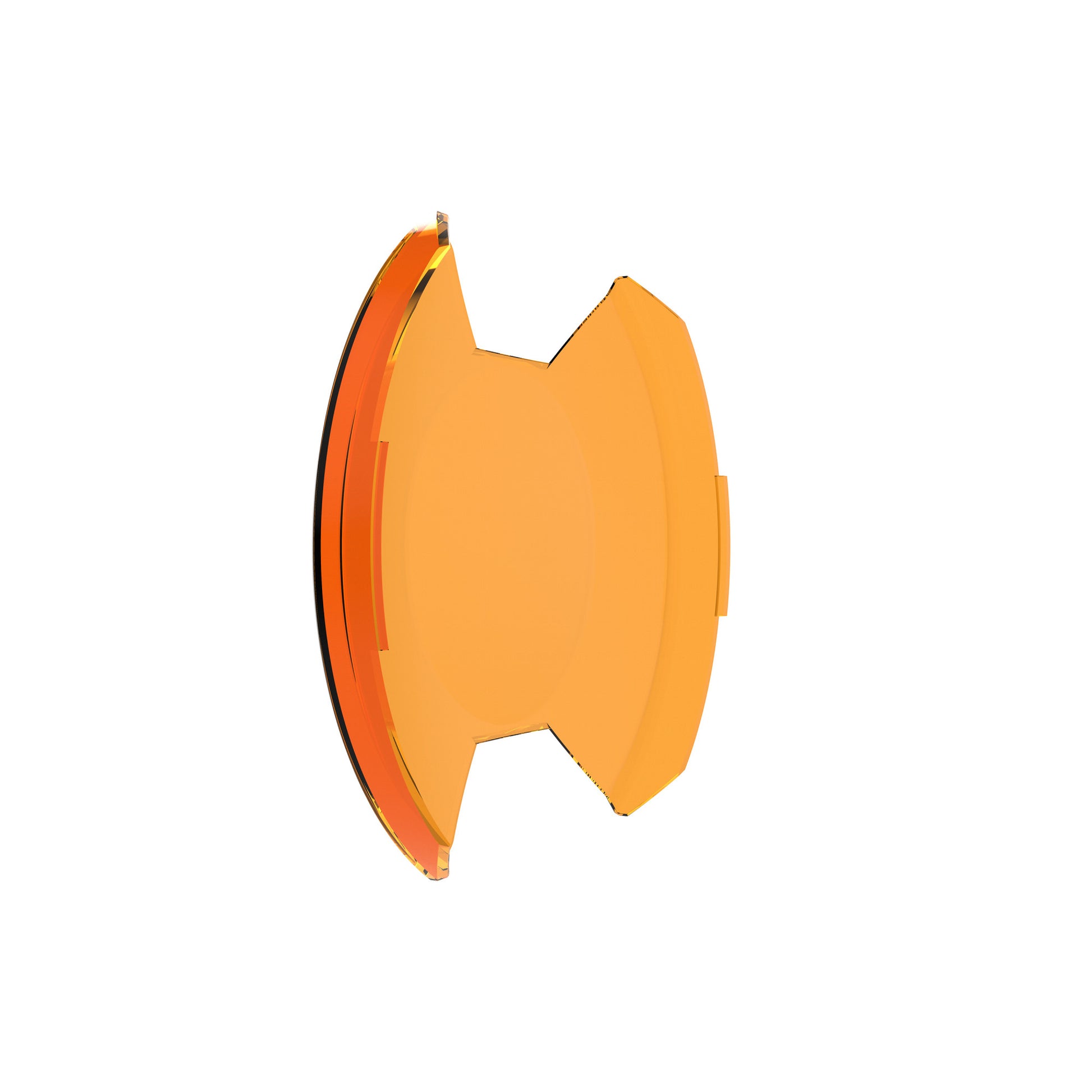 SlimLite 8 Inch LED Light Shield Amber KC HiLiTES