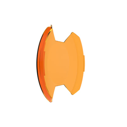 SlimLite 8 Inch LED Light Shield Amber KC HiLiTES