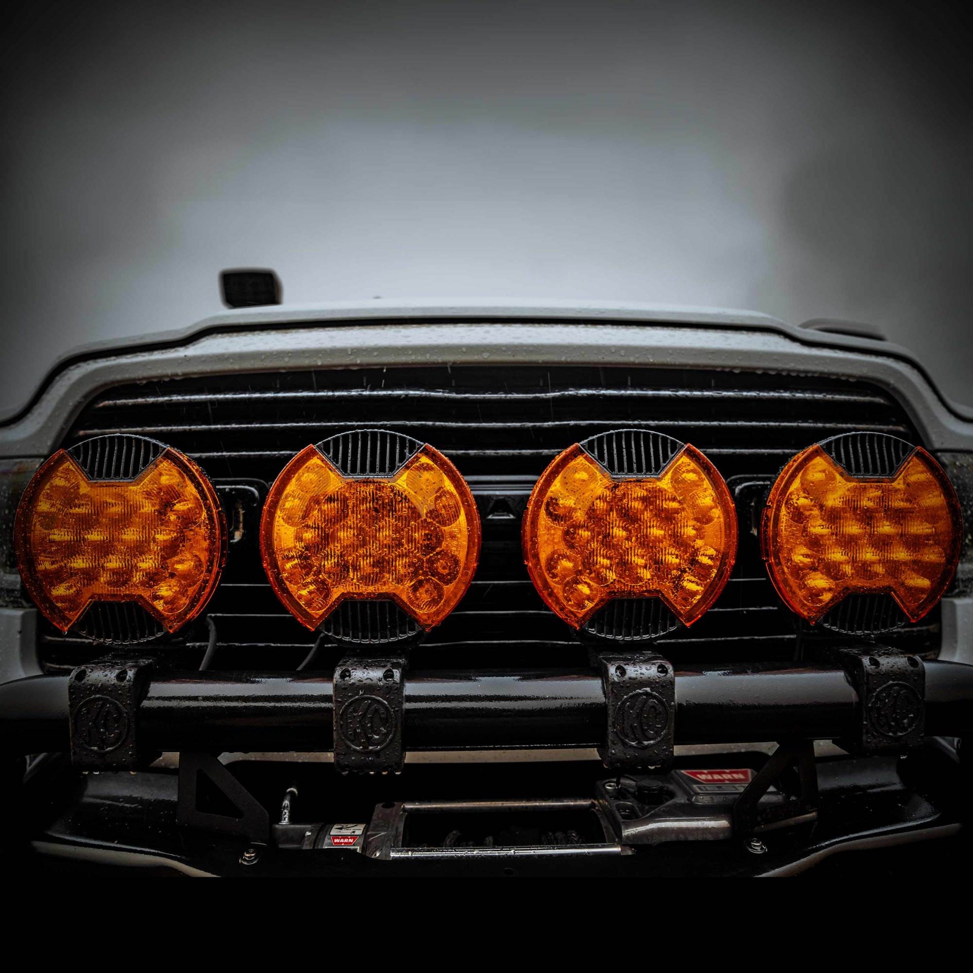 Head Light Cover Light Shield Driving Amber KC HiLiTES