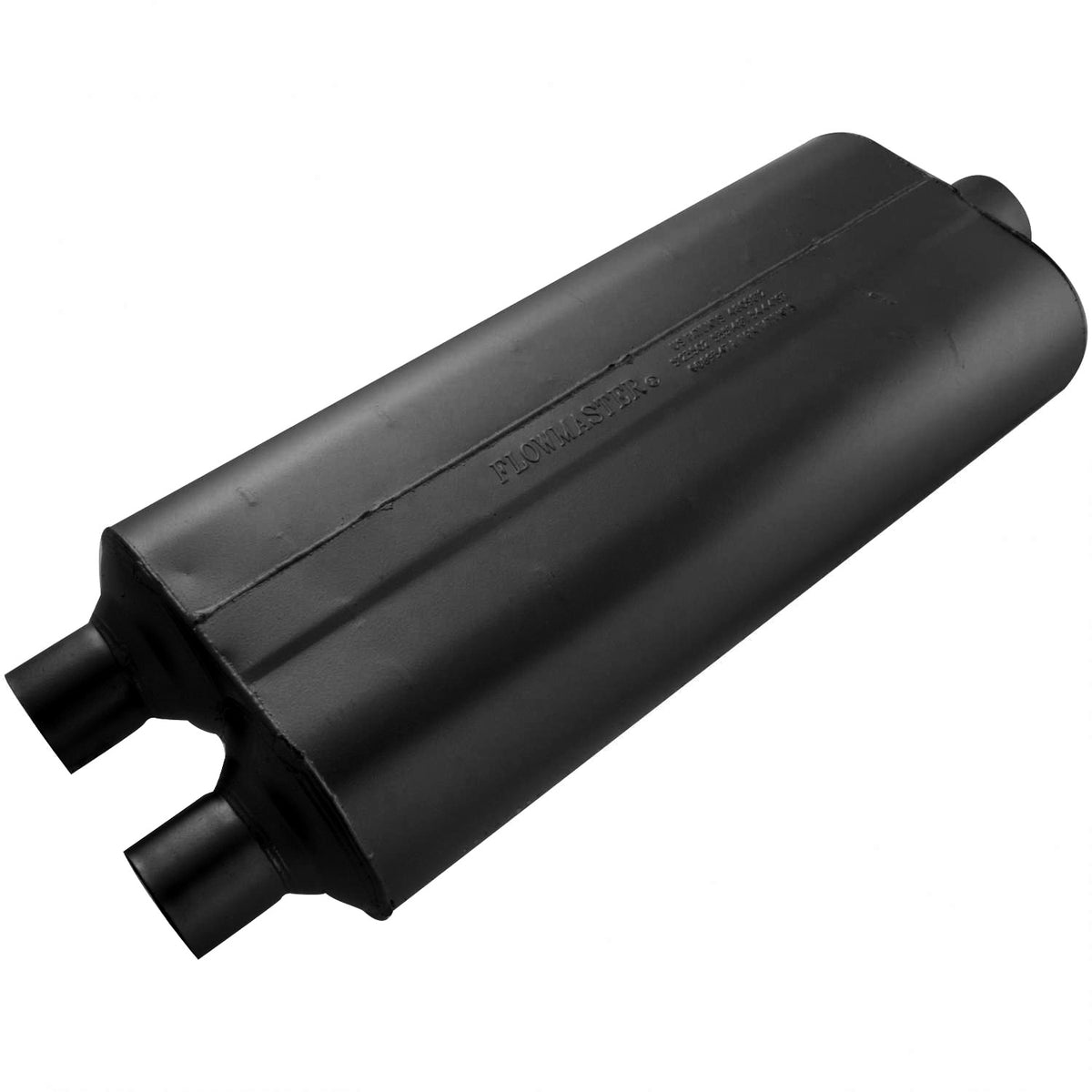 70 Series Chambered Muffler 70 Series 2.25 Dual In 3.00 Center Out Mild Sound Flowmaster