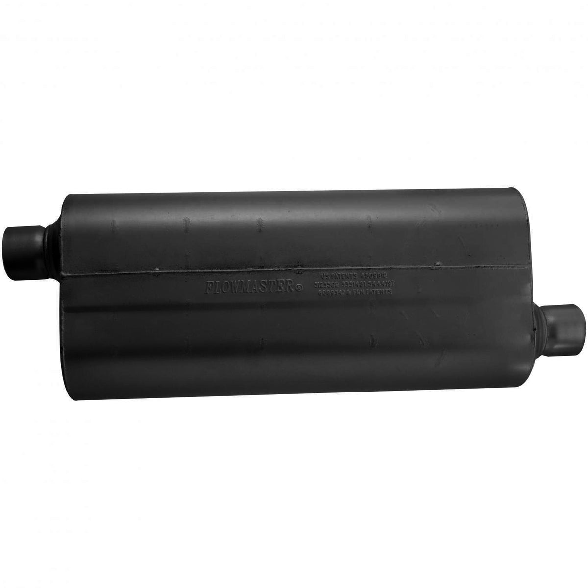 70 Series Chambered Muffler 70 Series 2.50 Offset In 2.50 Offset Out Mild Sound Flowmaster