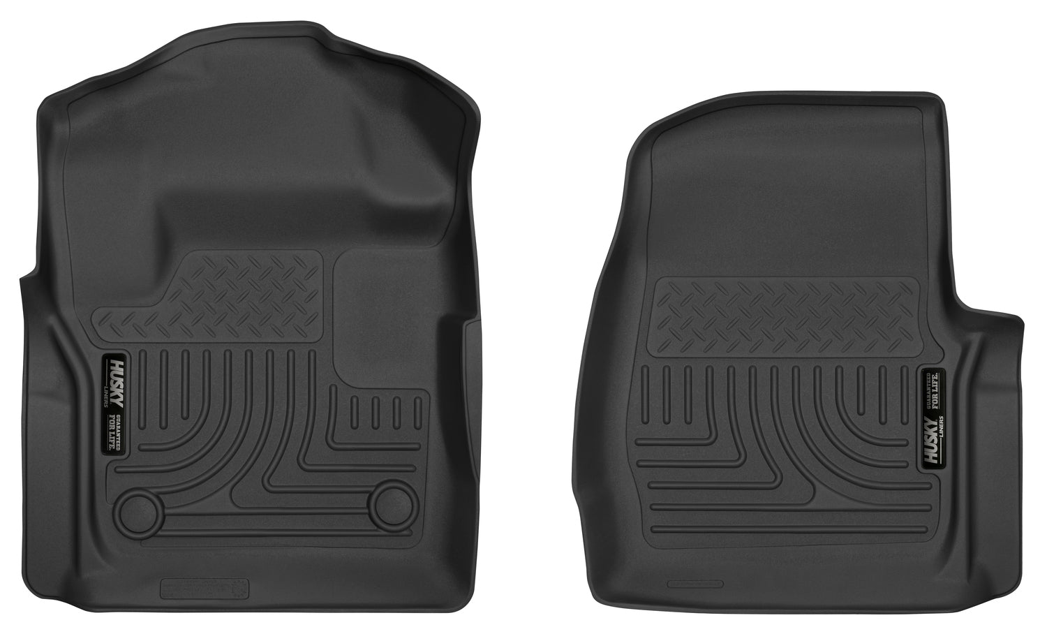 X-act Contour Front Floor Liners For 2017-2025 F-250/F-350 Super Duty Husky Liners