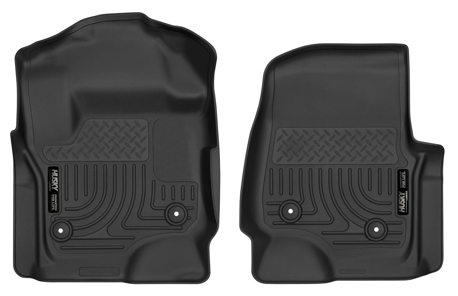 X-act Contour Front Floor Liners For 2017-2025 F-250/F-350/F-450 Super Duty Husky Liners