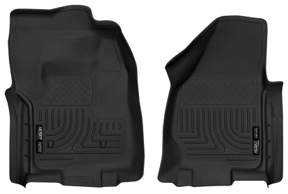 X-act Contour Front Floor Liners For 2012-2016 F-250/F-350 Super Duty Husky Liners