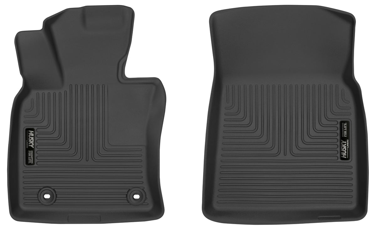 X-act Contour Front Floor Liners For 2018-2024 Camry Husky Liners