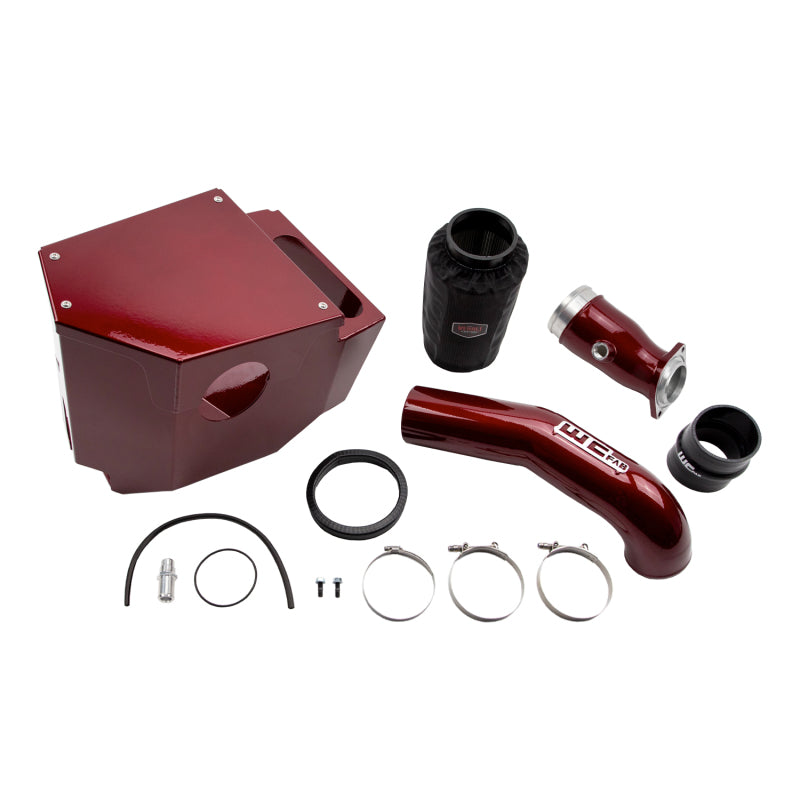 Wehrli 20-24 Chevrolet 6.6L LP5 Duramax 4in Intake Kit Stage 2 - Bengal Red
