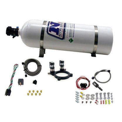 Nitrous Express Ford 3.5L/3.7L V6 Nitrous Plate Kit w/15lb Bottle