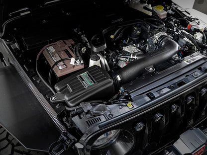 Quantum Cold Air Intake System w/ Pro 5R Filter Jeep Wrangler (Jl)/Gladiator (Jt) 18-26 V6-3.6L aFe Power