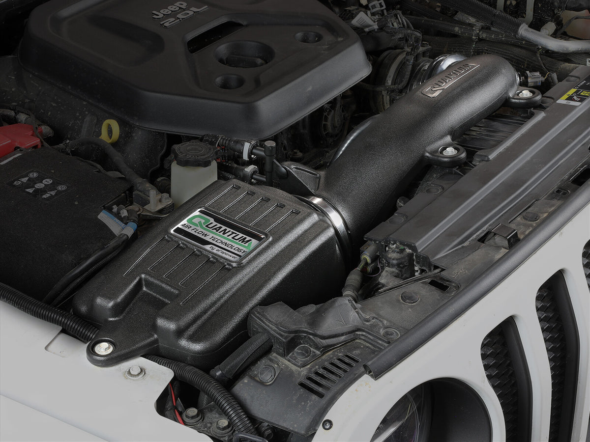 Quantum Cold Air Intake System w/ Pro 5R Filter Jeep Wrangler (Jl) 18-23 L4-2.0L (t) aFe Power