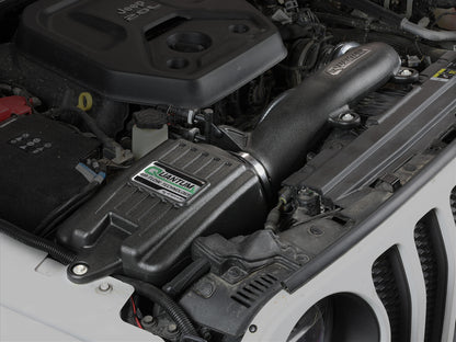 Quantum Cold Air Intake System w/ Pro 5R Filter Jeep Wrangler (Jl) 18-23 L4-2.0L (t) aFe Power