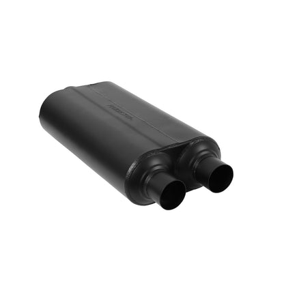 Super 50 Series Chambered Muffler Super 50 3.00 Center In 2.50 Dual Out Mild Sound Flowmaster