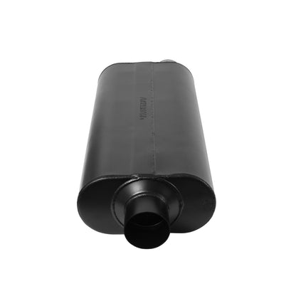 70 Series Chambered Muffler 70 Series 3.00 Offset In 3.00 Center Out Mild Sound Flowmaster