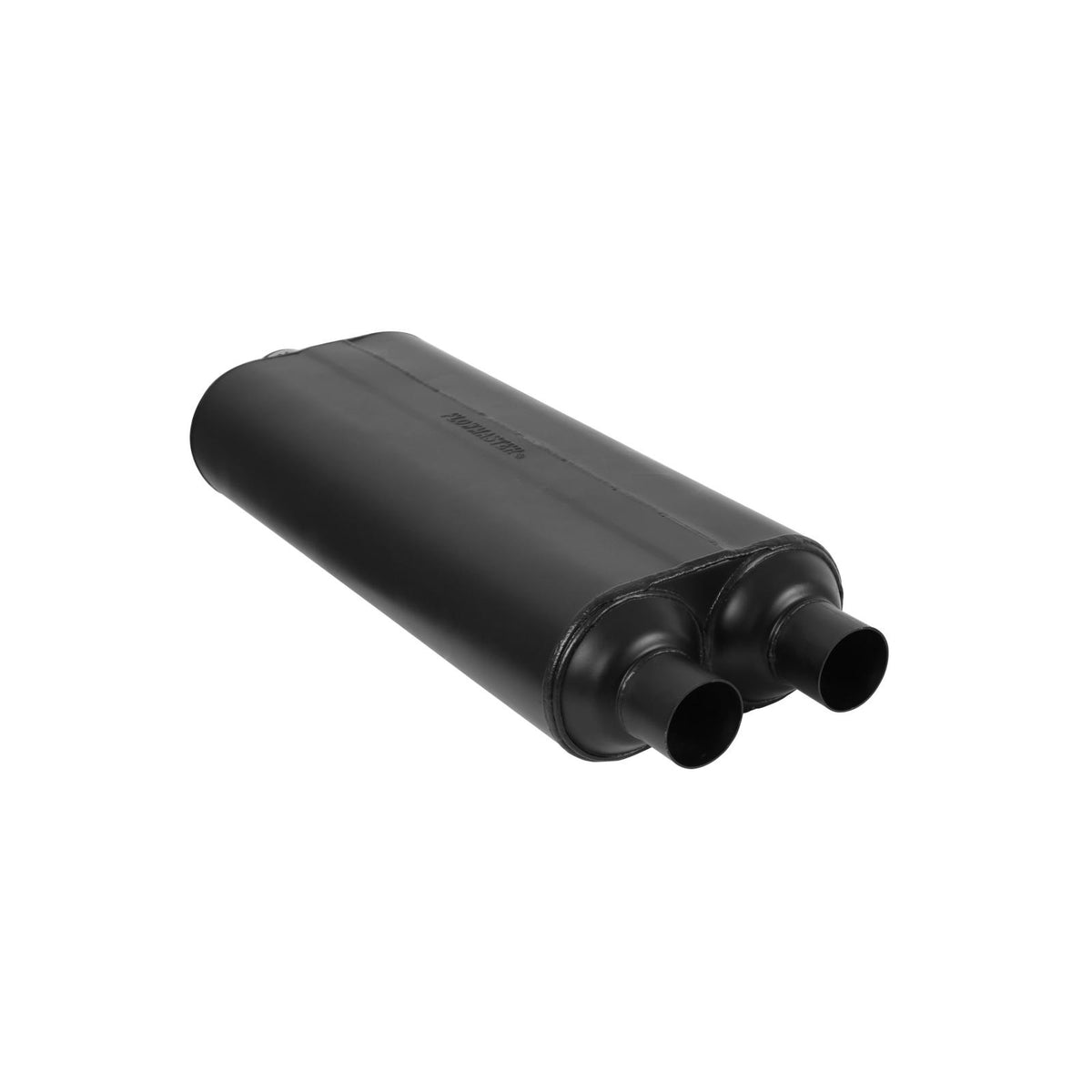 70 Series Chambered Muffler 70 Series 3.00 Center In 2.25 Dual Out Mild Sound Flowmaster