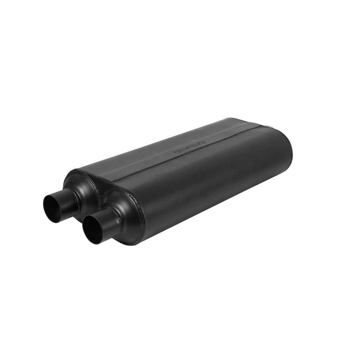 70 Series Chambered Muffler 70 Series 3.00 Center In 2.25 Dual Out Mild Sound Flowmaster