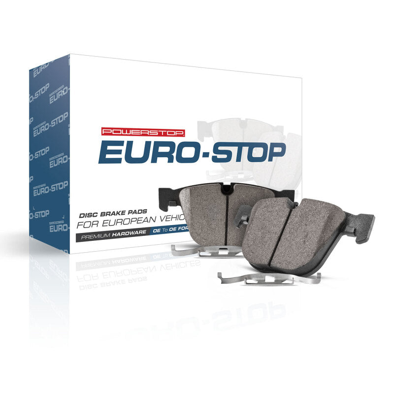 Power Stop 12-19 Fiat 500 Euro-Stop ECE-R90 Rear Brake Pads