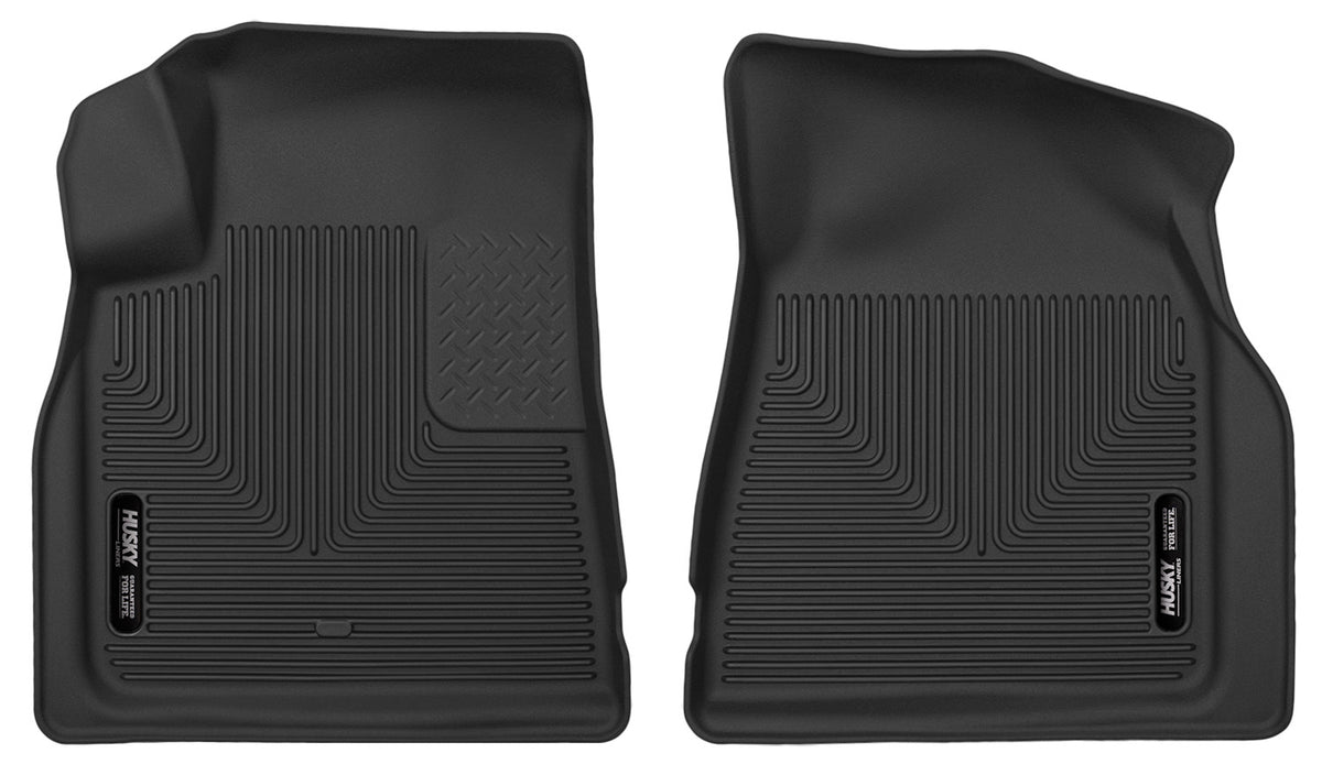 X-act Contour Front Floor Liners For 2007-2017 Acadia Limited, Enclave, Traverse Husky Liners