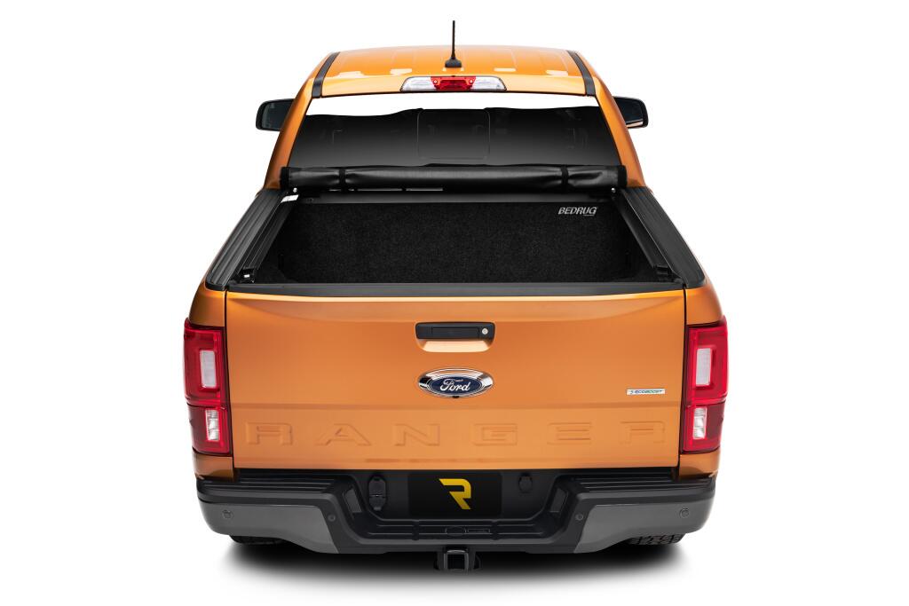 Lo Pro Tonneau Cover Black 2024-2025 Ford Ranger 5 Foot Bed Truxedo