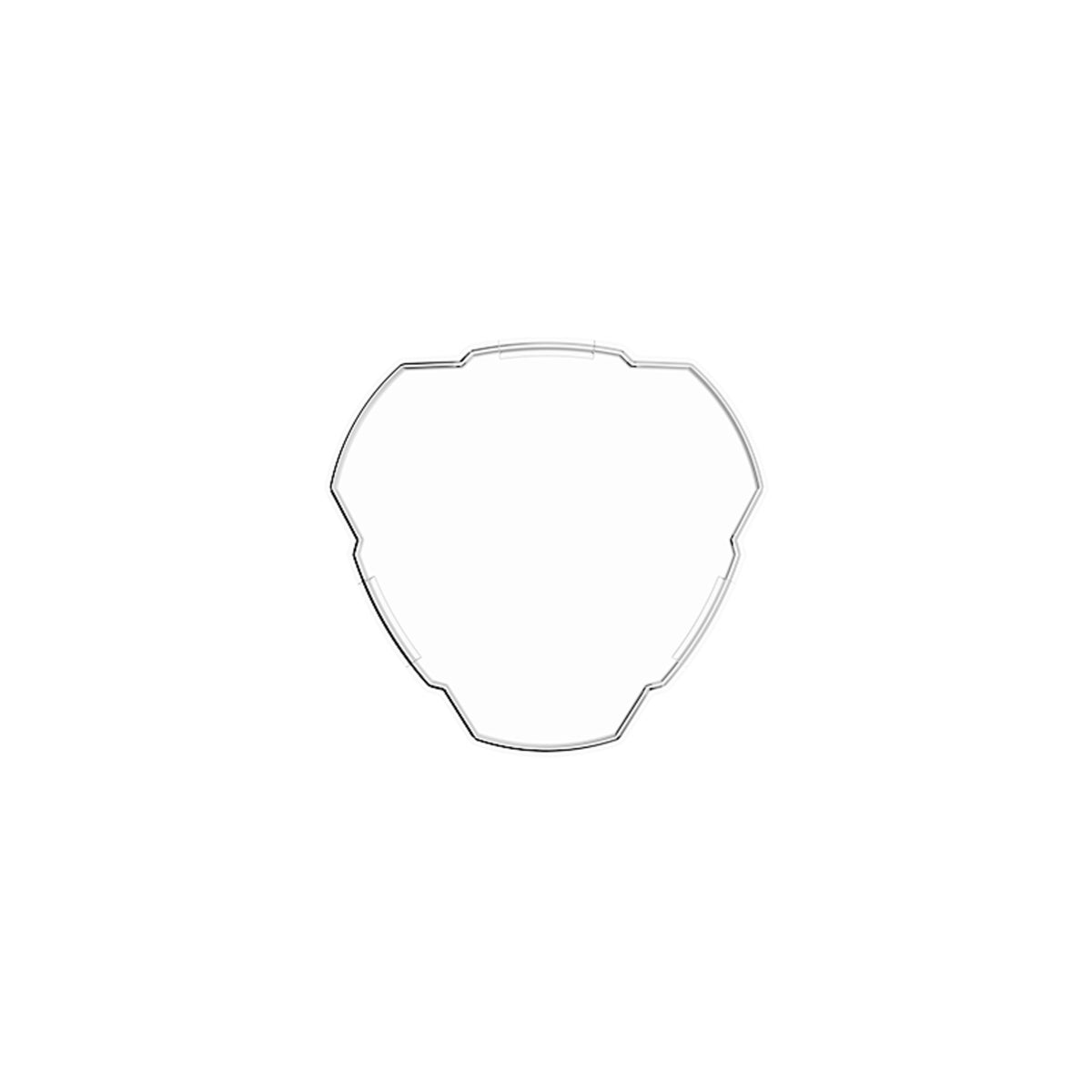 Head Light Cover Shield Flex Era 3 Each KC HiLiTES