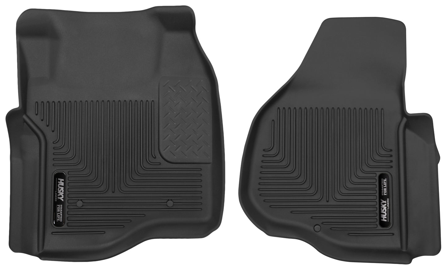 X-act Contour Front Floor Liners For 2011-2016 F-250/F-350/F-450 Super Duty Husky Liners