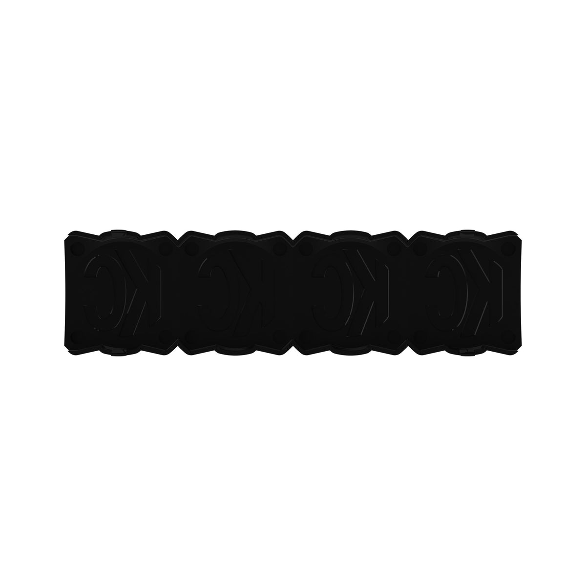 Head Light Cover Flex Era Bar 10 Inch Black/Yellow Each KC HiLiTES