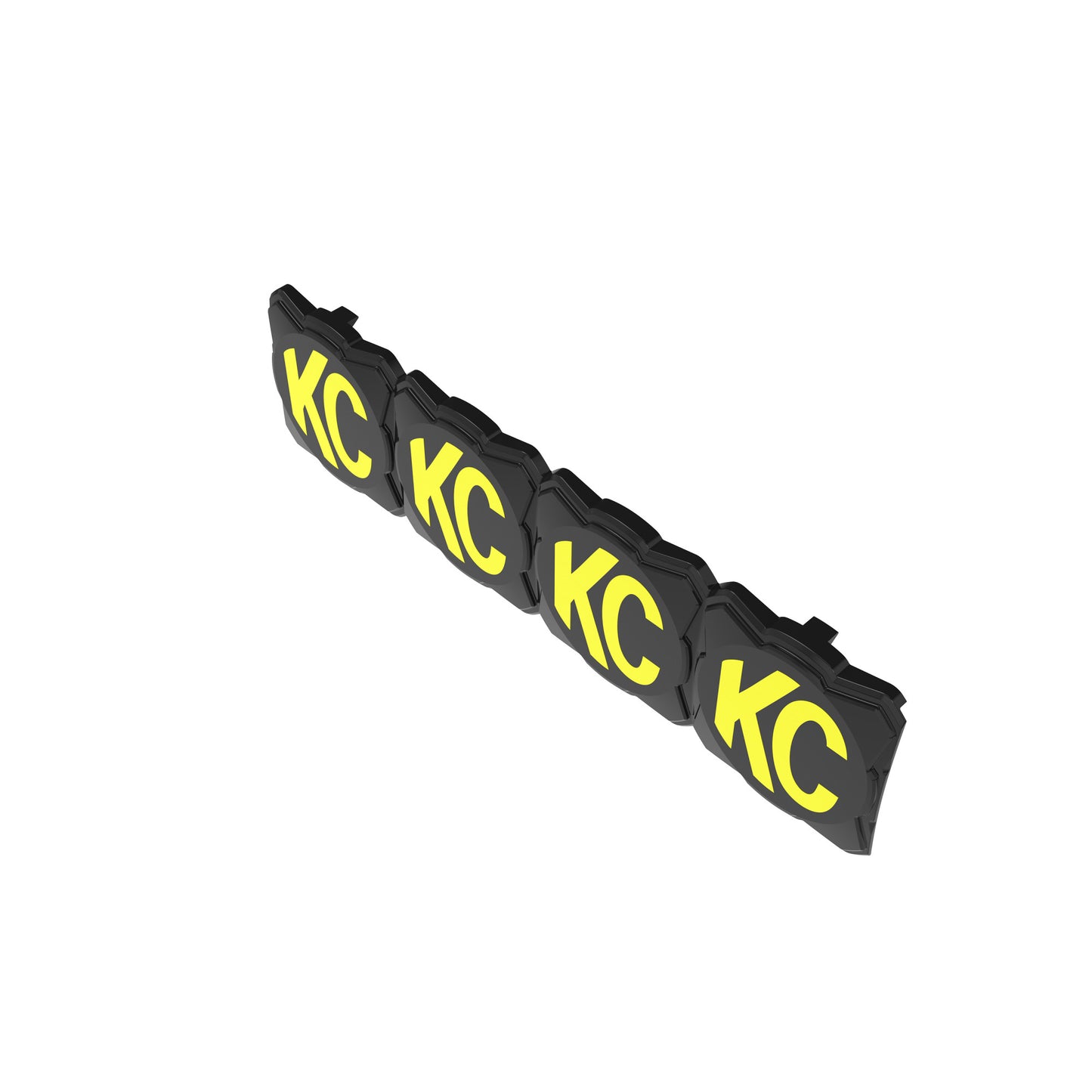 Head Light Cover Flex Era Bar 10 Inch Black/Yellow Each KC HiLiTES
